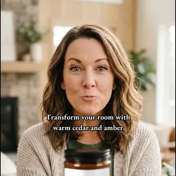 A frame from an example AI presenter video