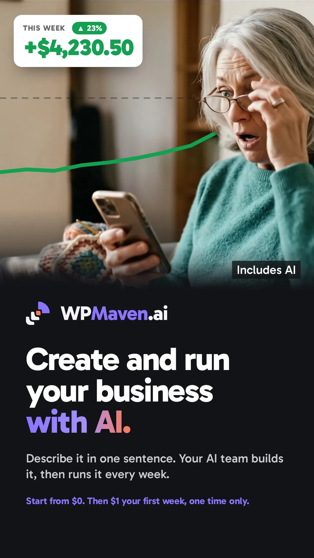 The WPMaven launch film, vertical