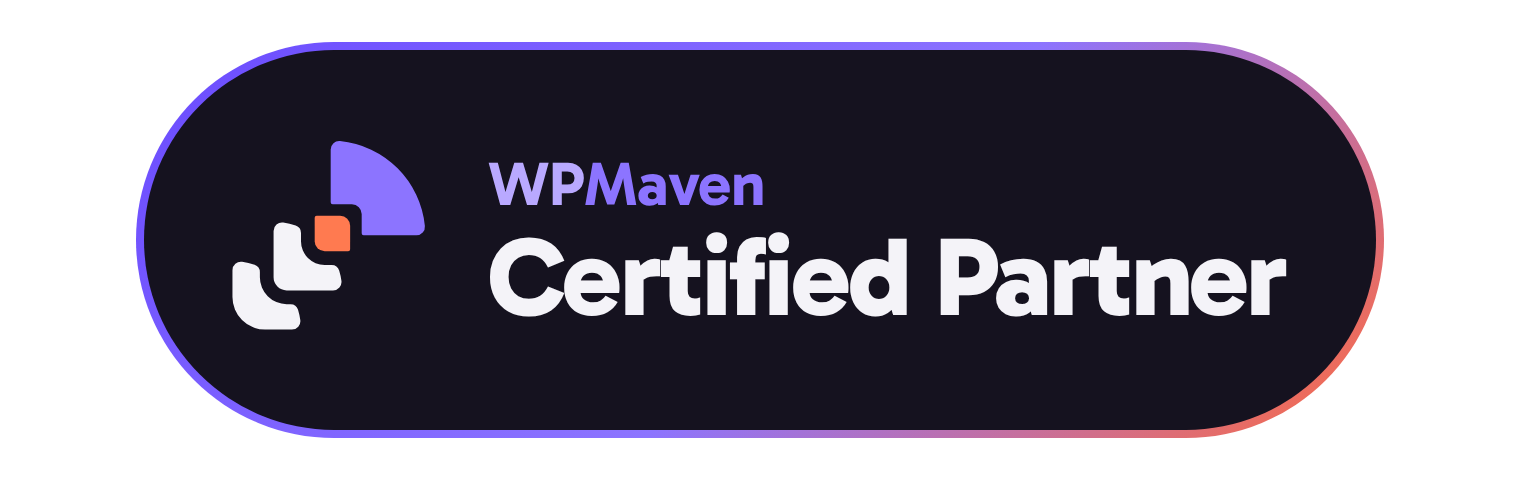 Badge: WPMaven Certified Partner